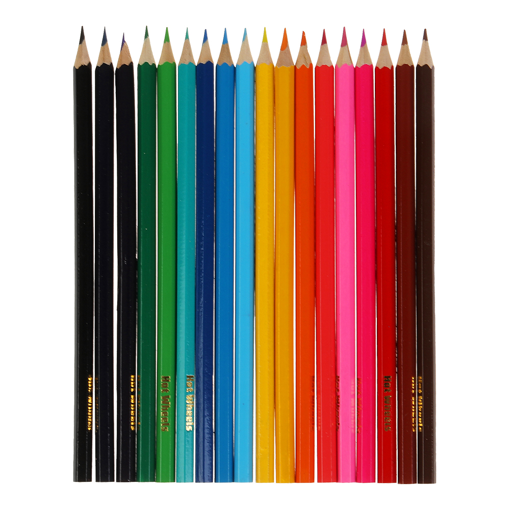 Карандаши цветные Умка CPH18-55406-HW 18 цветов, Хот вилс