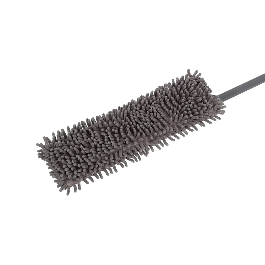 Швабра Рыжий кот 005936 MopM4, 14*44 см, микрофибра, серый