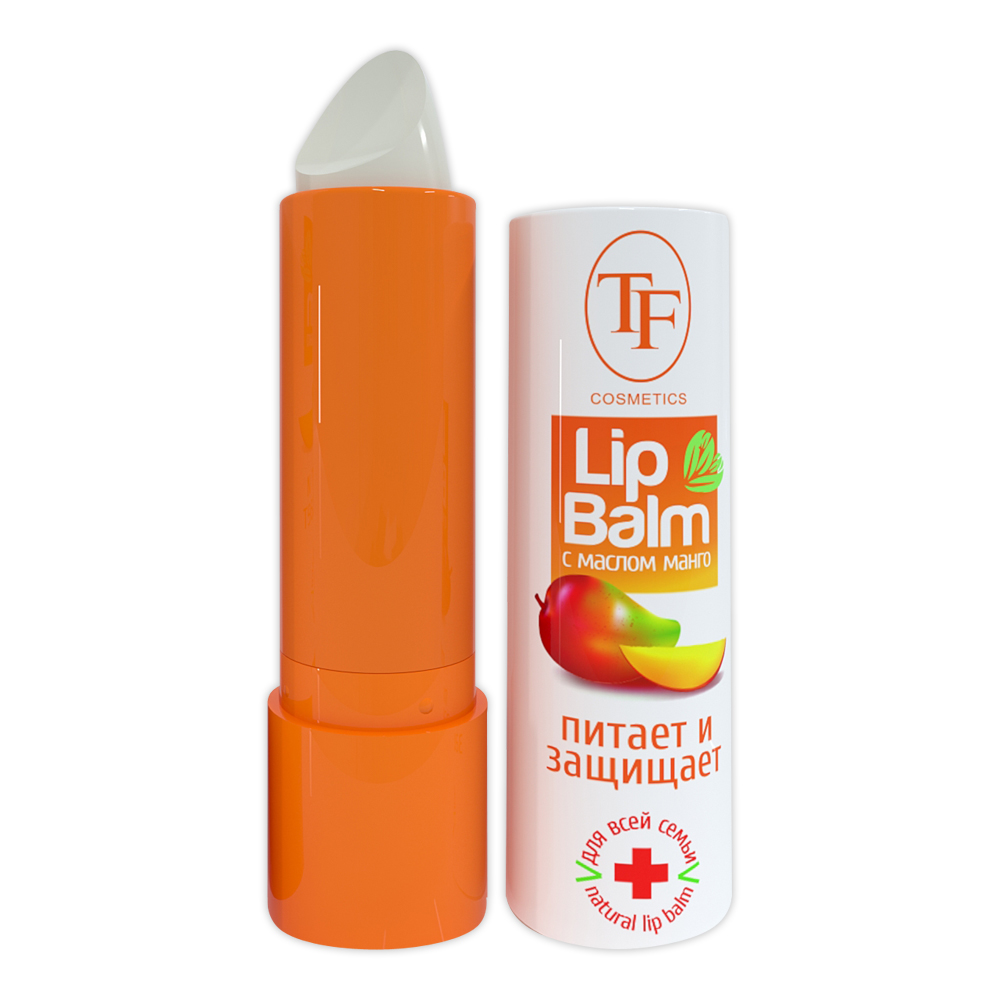 Бальзам для губ Triumf Cosmetics Lip Balm с маслом граната,с маслом манго на основе термальной воды, 3,8 г