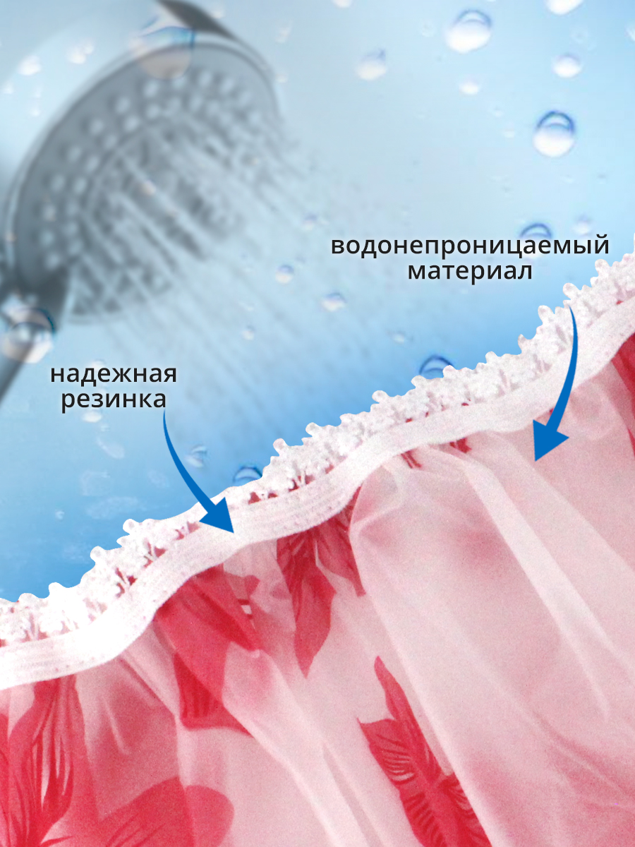 картинка Шапочка для душа SHDD-02, в ассортименте 