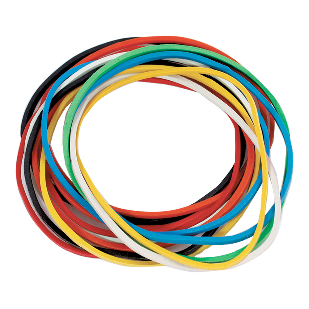 Резинка для денег Staff 440118 диаметр 60 мм, каучук, цветные, 150 шт