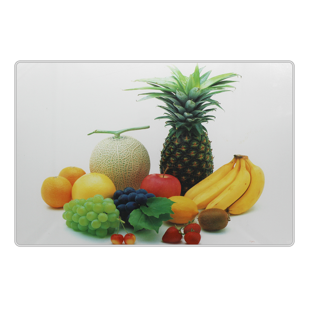картинка Доска разделочная DRS-01, стекло, фрукты 