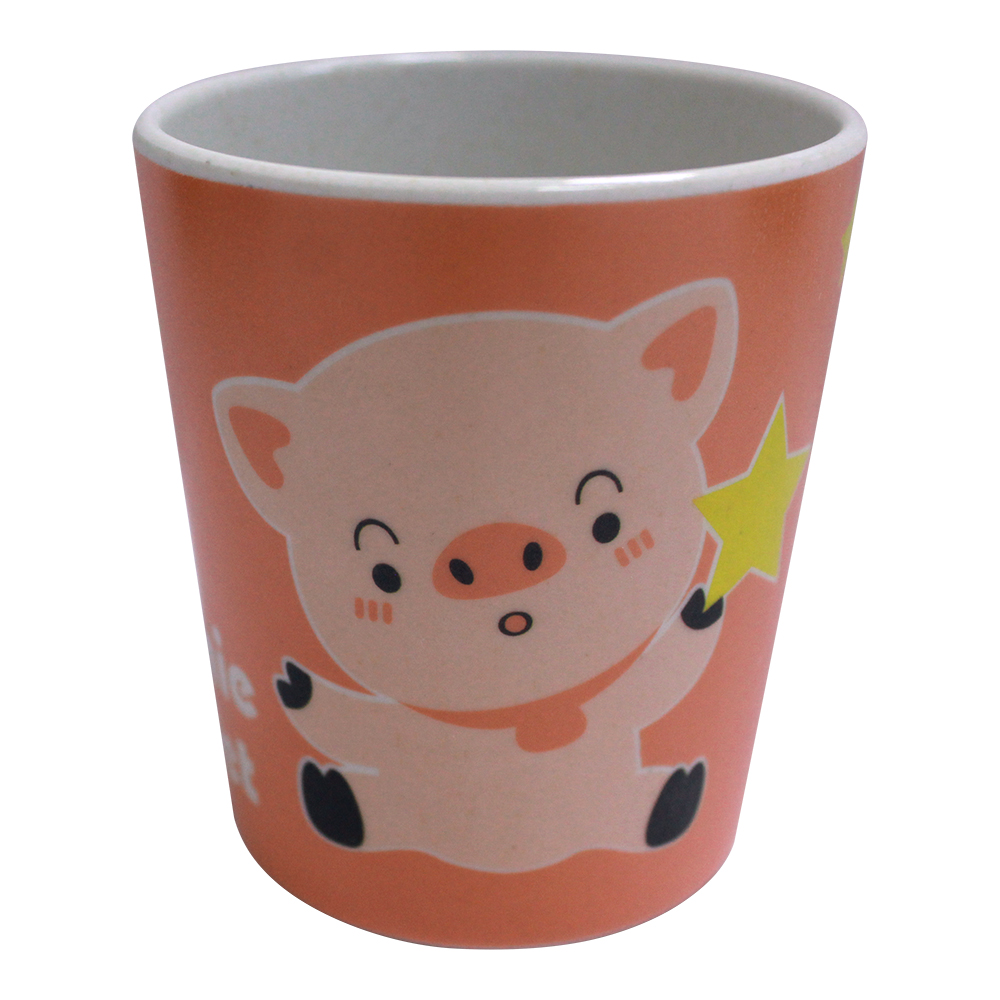 Стакан PDB-02 детский Животные, бамбуковое волокно, 180 мл