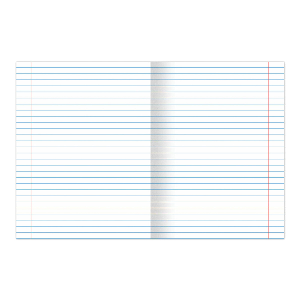 Тетрадь Юнландия 105632 линия, обложка картон, Модная лама, 5 дизайнов, 12 листов