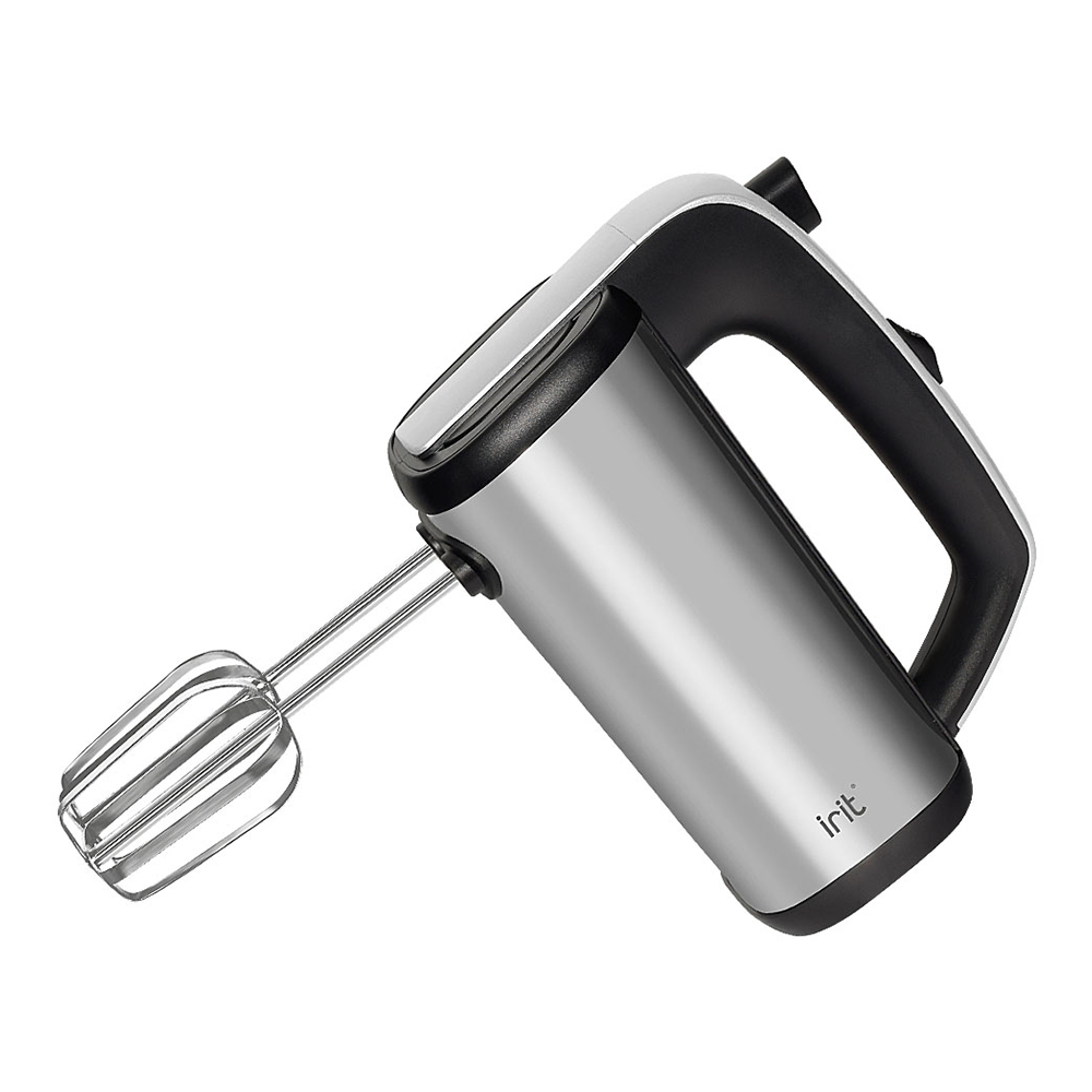 Миксер Irit IR-5440 400 Вт, 5 скоростей, пластик, хромированный