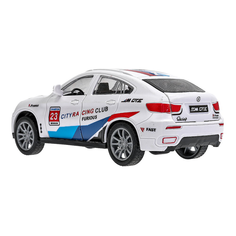 картинка Машина 67286 Технопарк Спорткар, инерционная, 13,5 см, металл 