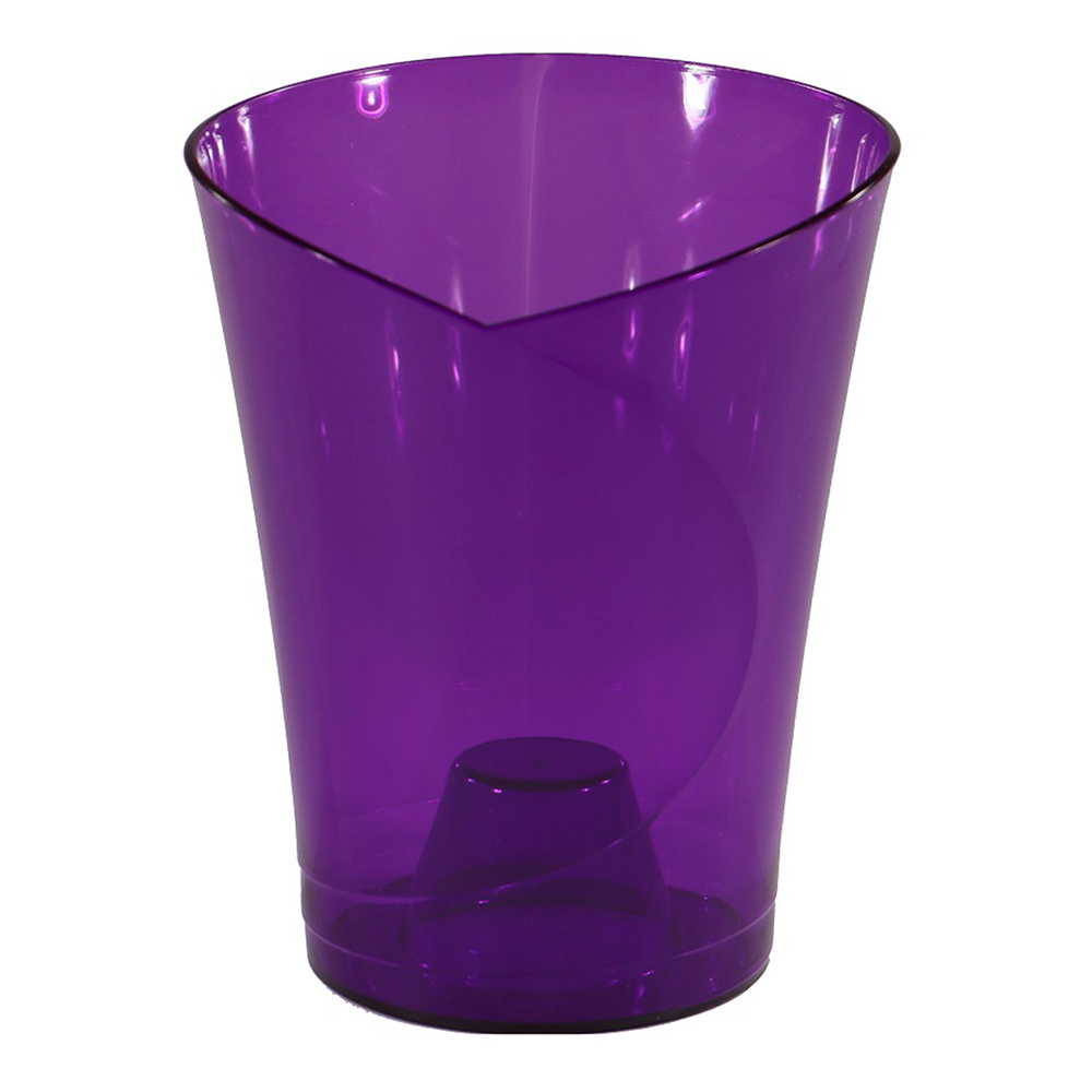 картинка Кашпо КШ-6442 Орхидея, полипропилен, фиолетовый, 1,5 л 