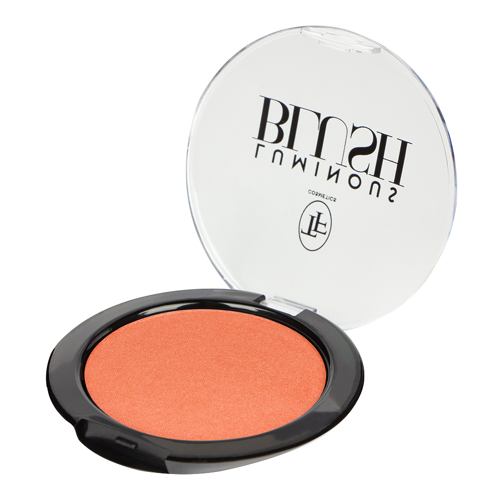 картинка Румяна Triumf Luminous Blush пудровые с шиммер эффектом, пепельный розовый, тон 604 