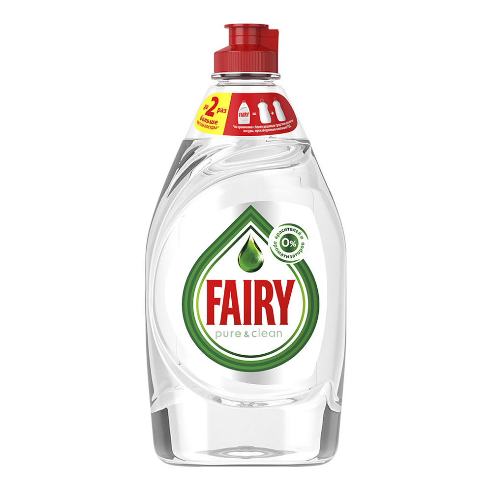 картинка Средство для мытья посуды Fairy Pure&Clean, 450 мл 