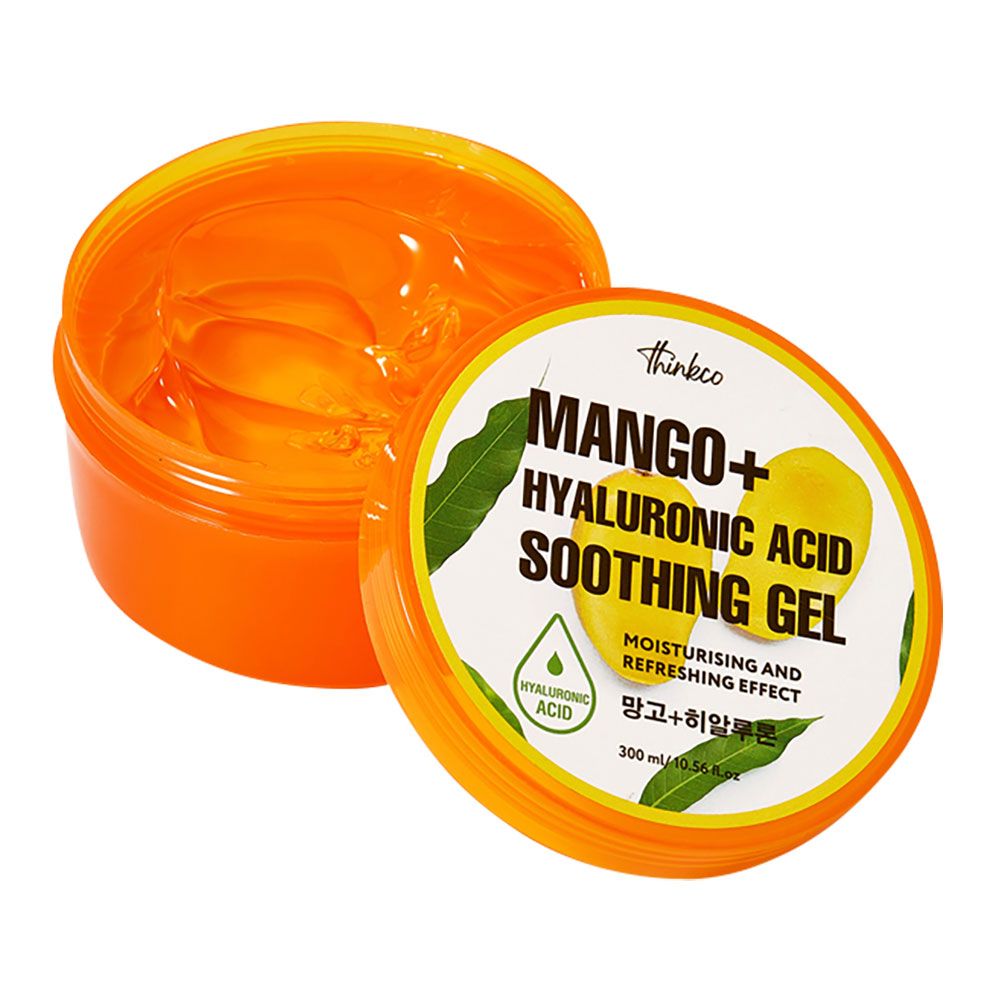 Гель для тела и лица Thinkco универсальный с экстрактом манго и гиалуроновой кислотой, 300 мл