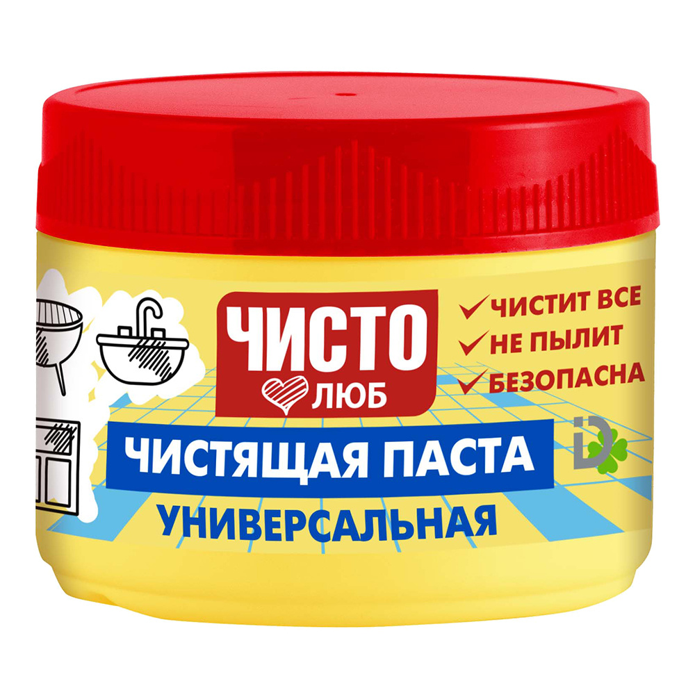 картинка Чистящее средство Чистолюб паста универсальная, паста, 400 г 