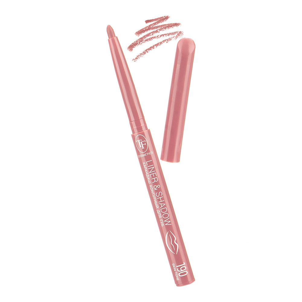 картинка Карандаш для губ Triumf автоматический, цвет кожи, тон 190 