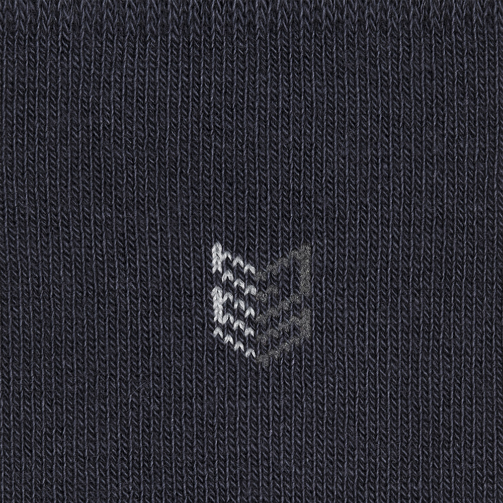 Носки мужские Omsa ECO 406 с рисунком на паголенке Зиг-заг, размер 39-41, Grigio Scuro