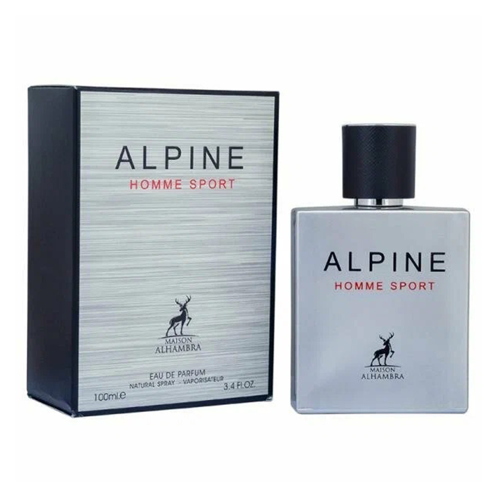 Туалетная вода Alhambra Alpine Sport аромат древесный фужерный, мужская, 100 мл