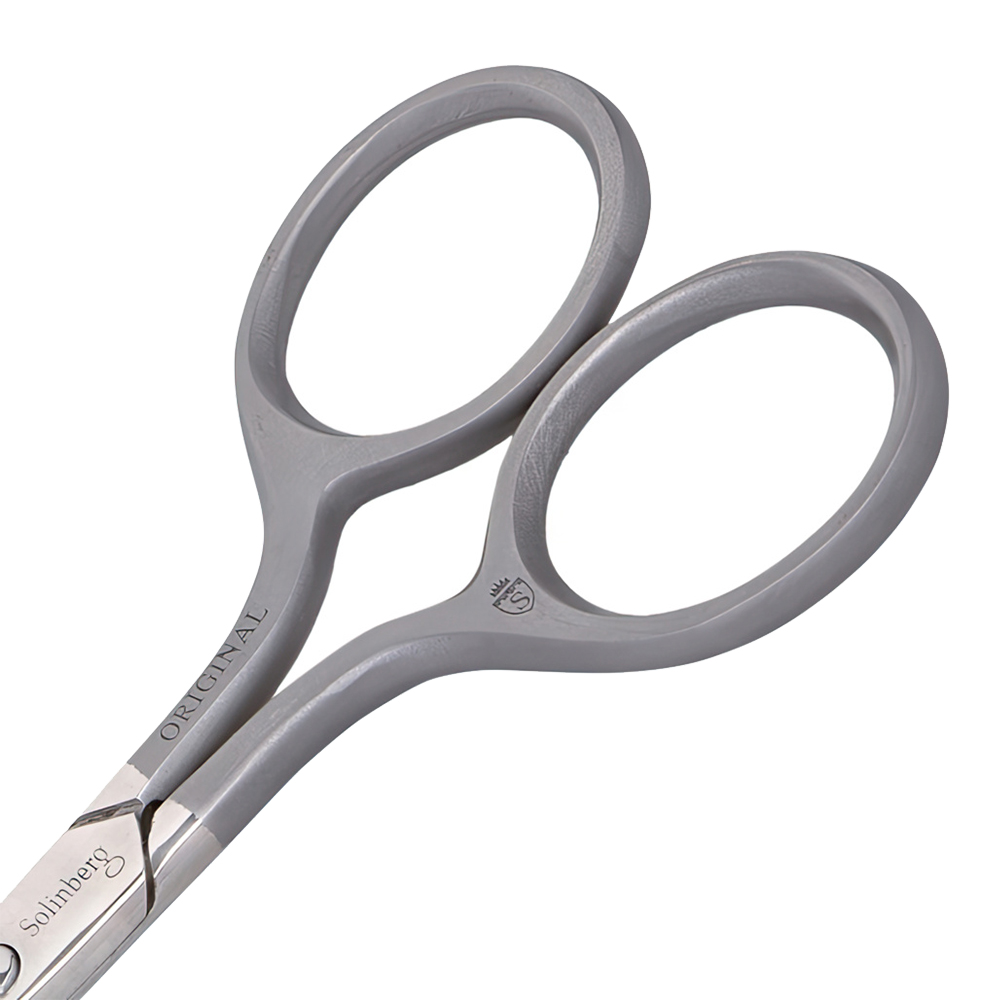 картинка Ножницы маникюрные Solinberg 212-032 Classic Line, ногтевые, лезвия 32 мм, матовые 