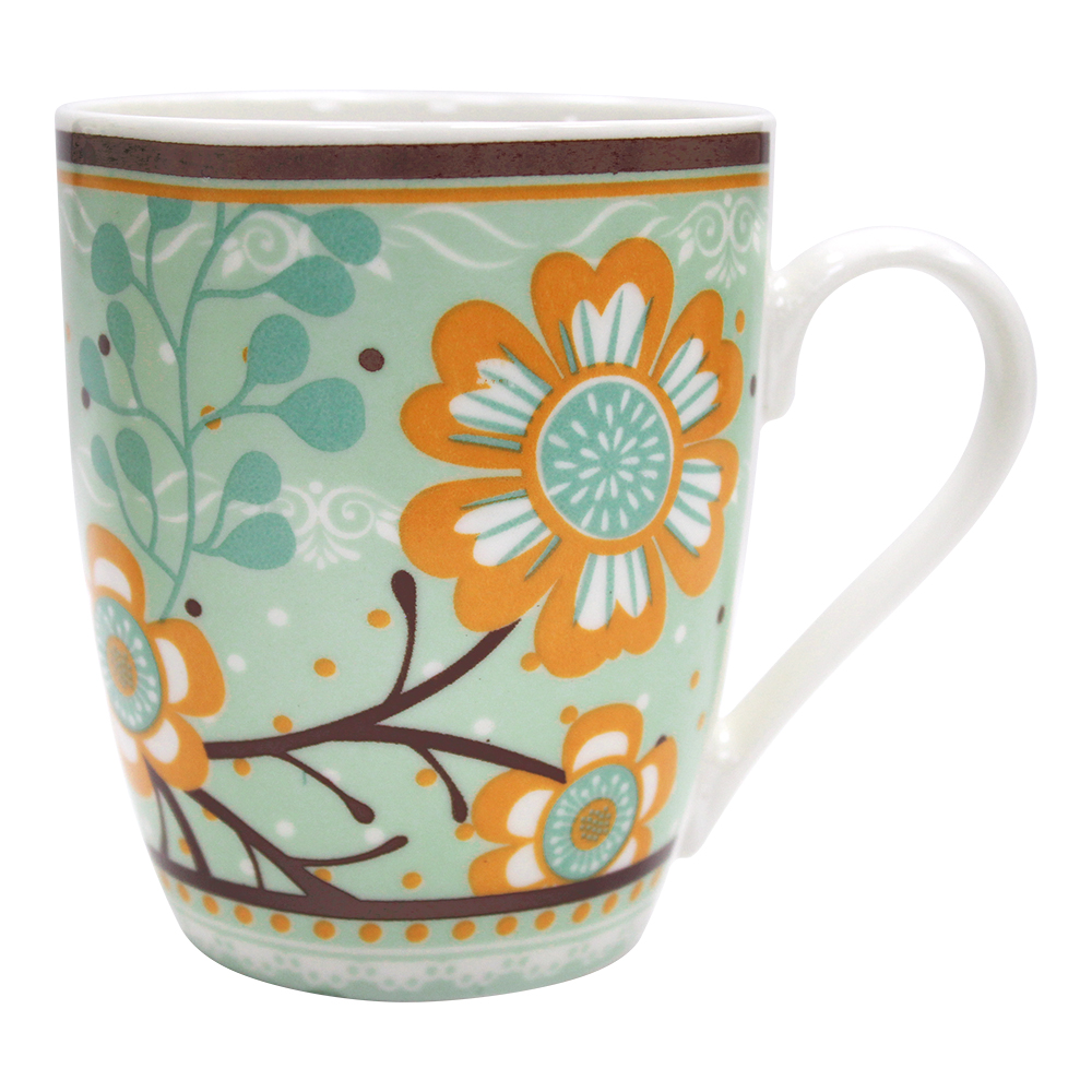 Кружка KKR-92 8 дизайна, керамика, 360 мл