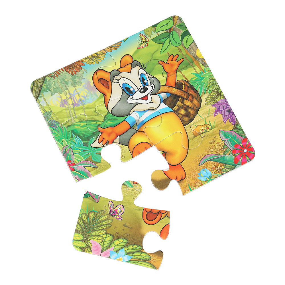 картинка Книга 978-5-506-10730-9 Умка Крошка Енот+пазл, 10 страниц 