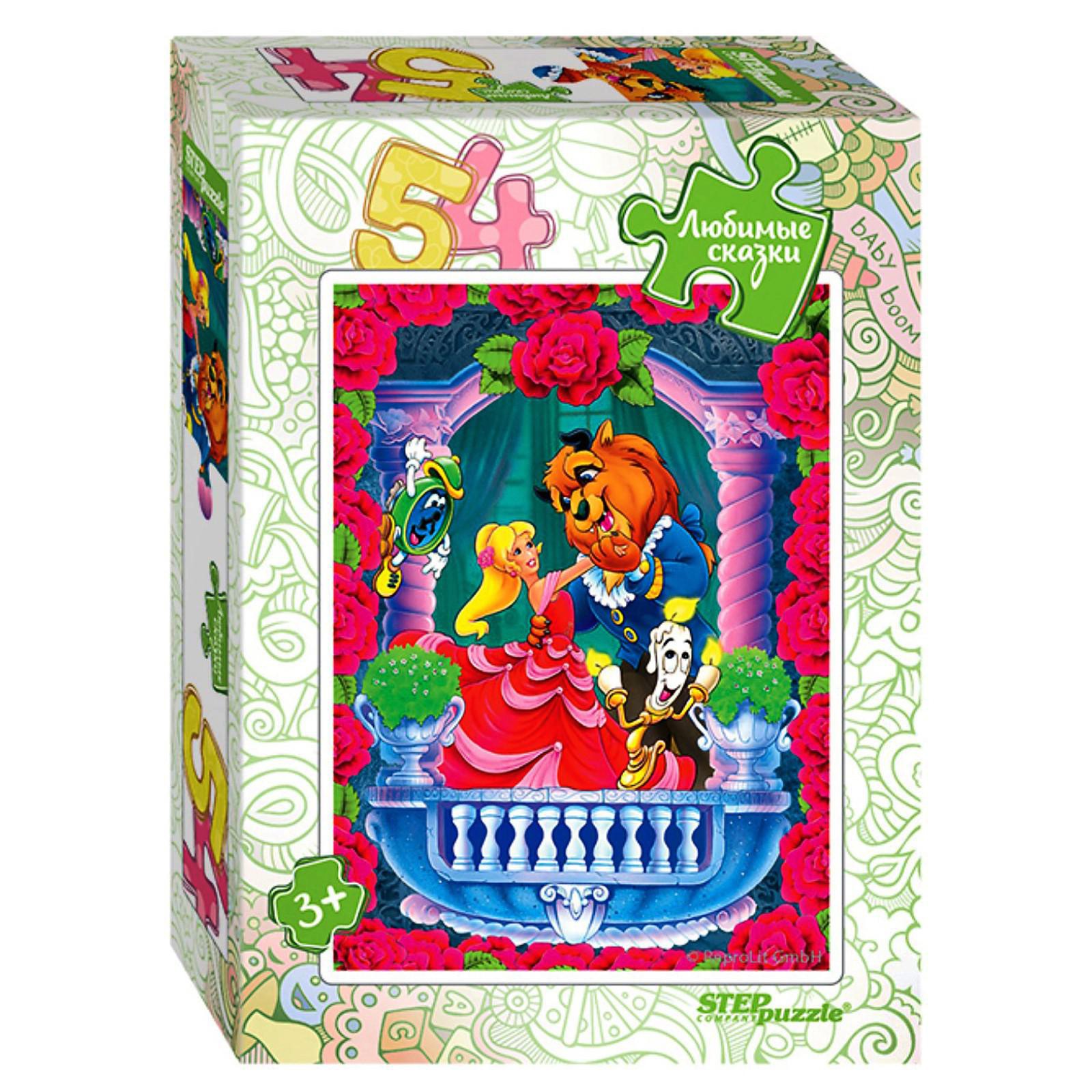 картинка Пазл Степ Пазл 3686868 Любимые сказки, в ассортименте, 54 элемента 