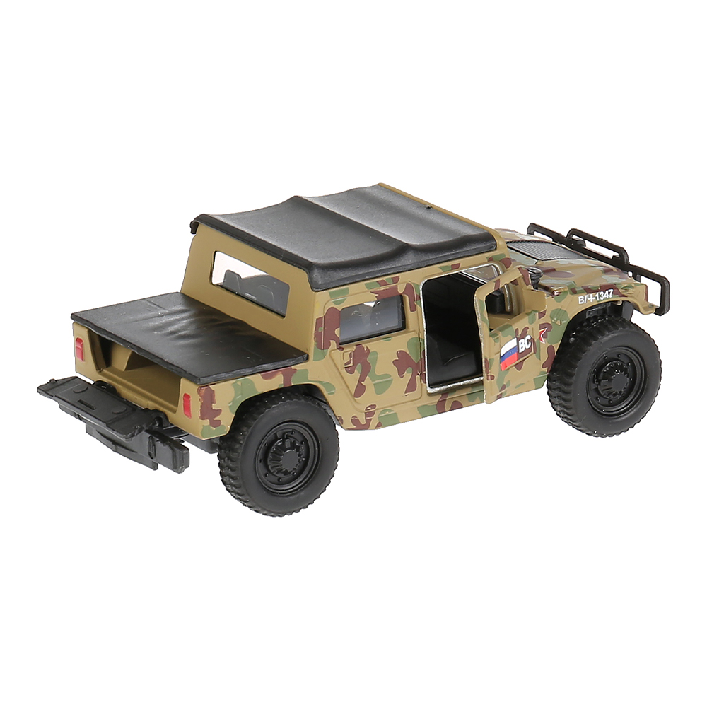 картинка Машина 272078 Технопарк Хамер Пикап, инерционная, 12 см, металл 