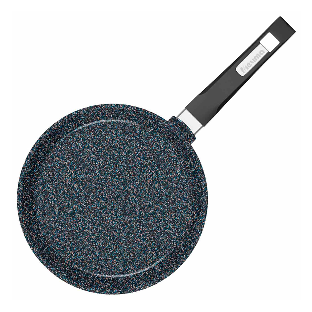 Сковорода 1017554 Мечта Гранит Star 14803, алюминиевая, антипригарное покрытие, диаметр 24 см, темно-серый