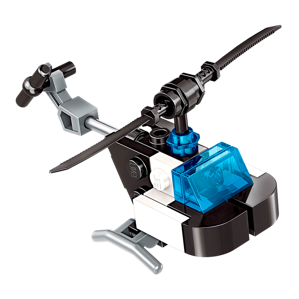 картинка Конструктор 7045865 Qman Транспорт, 10 видов, пластик 