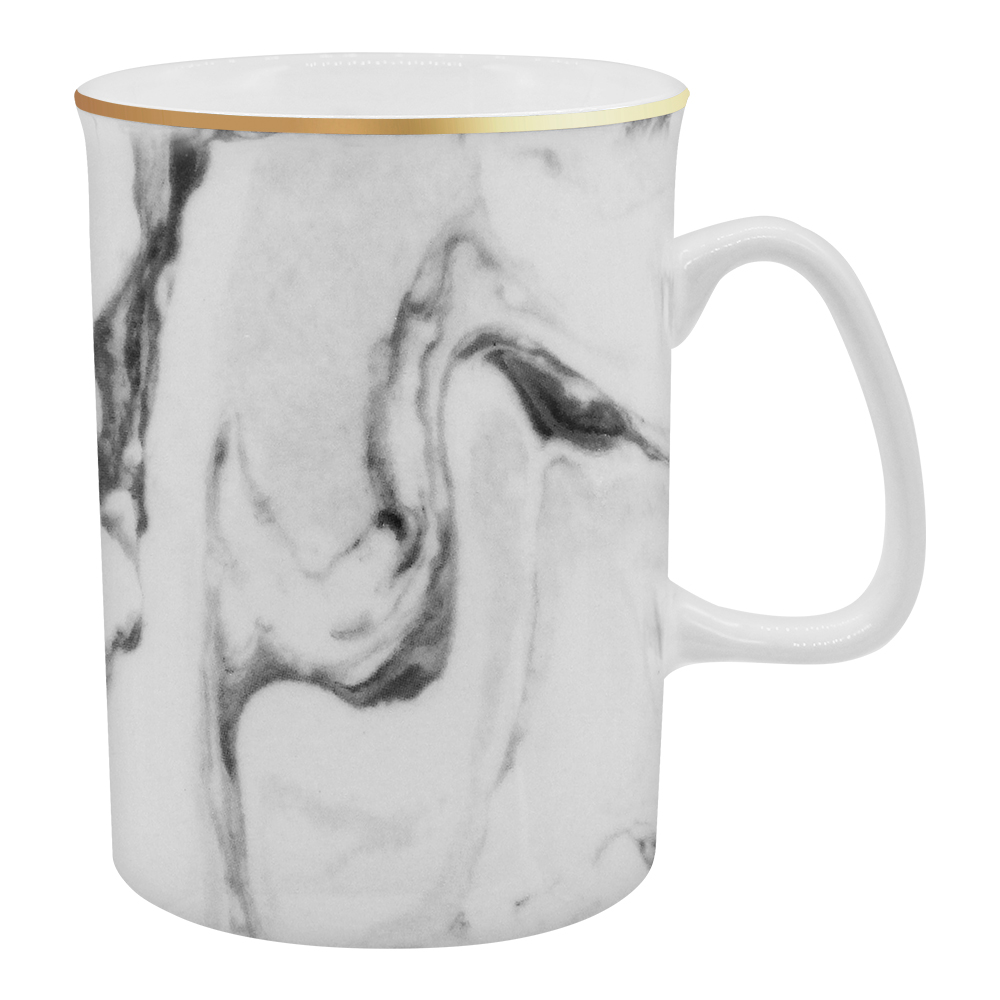Кружка керамическая KKR-173 Мрамор, 320 мл