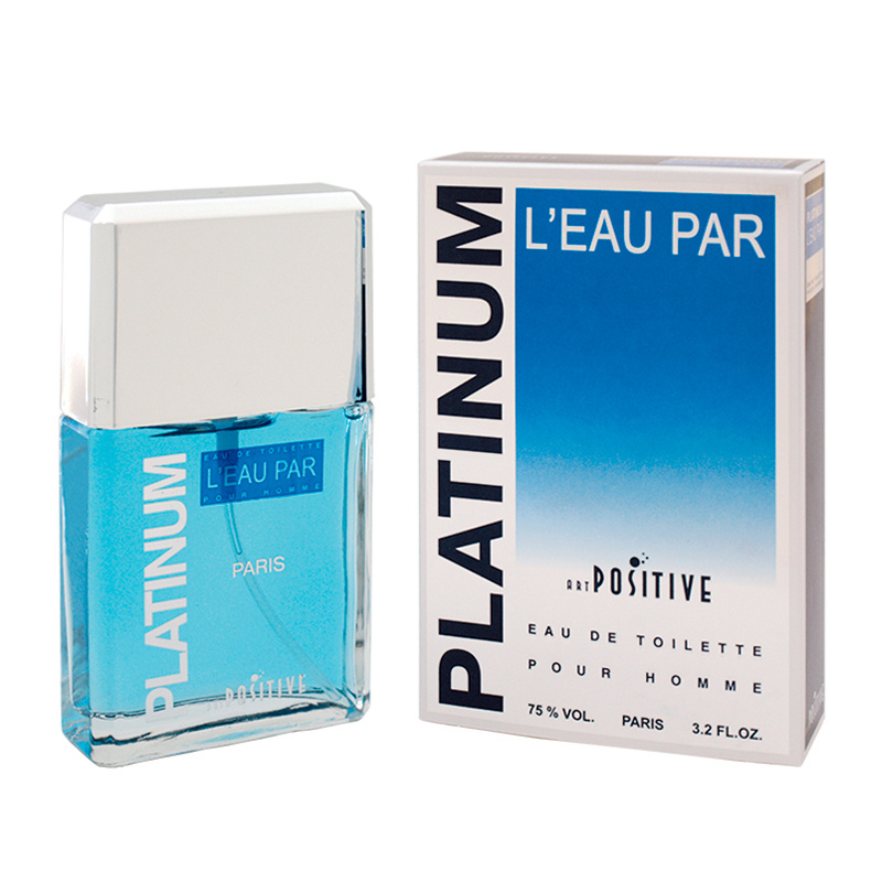 Туалетная вода Platinum L Eau Par свежий аромат, мужская, 95 мл