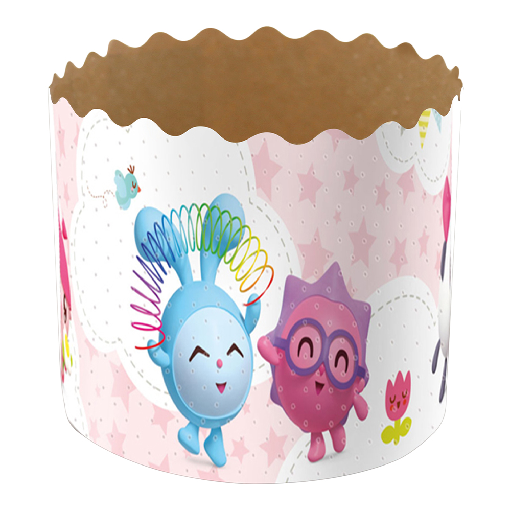 Форма для выпечки бумажная Малышарики 124*90 мм