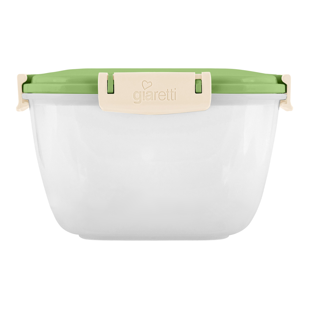 картинка Контейнер для продуктов SE224210050 Sugar&Spice Barberry квадратная форма, с защенкой, пластик, фисташка, 0,7 л 