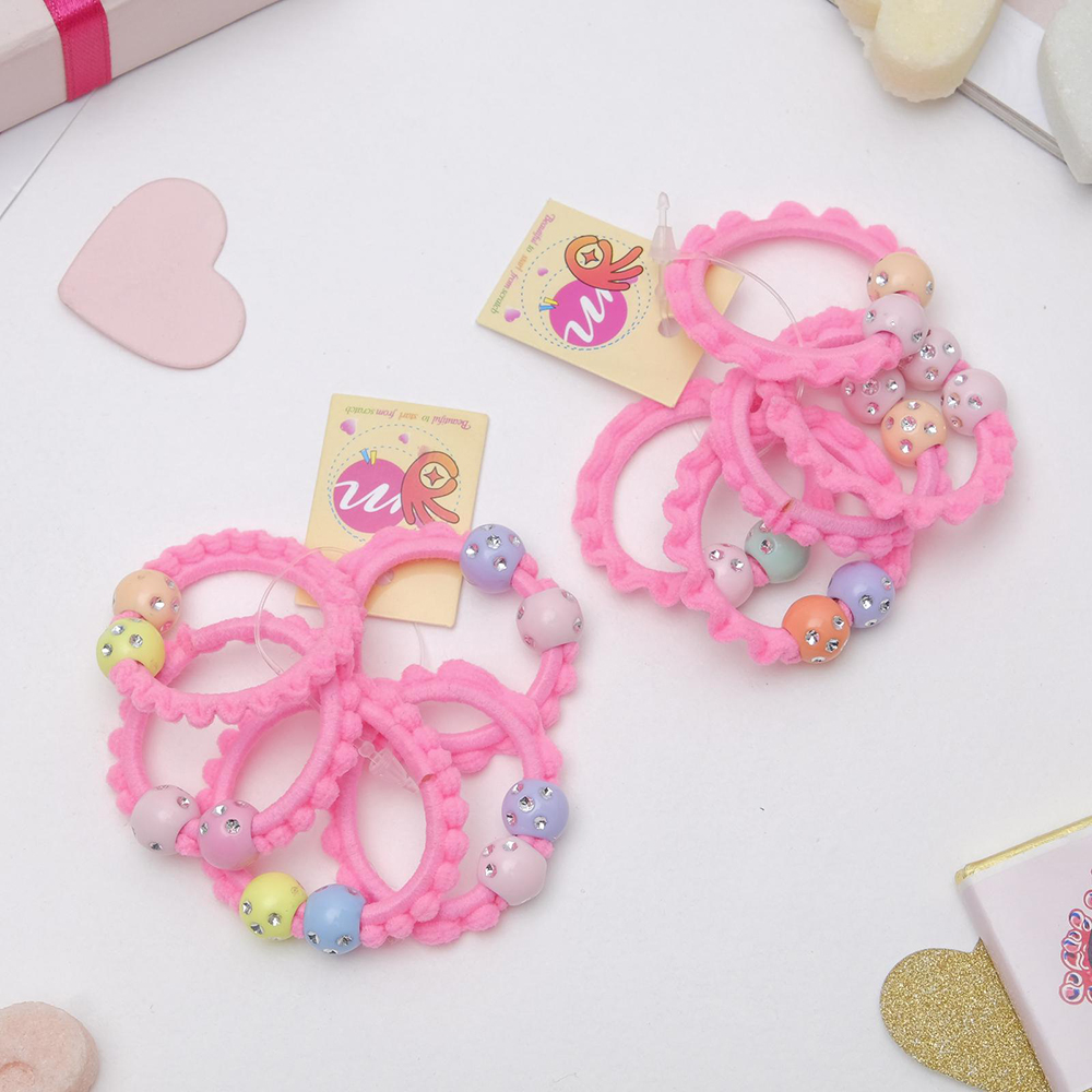 картинка Резинка для волос 3937958 Магическая, шарики, 3 см, в ассортименте 