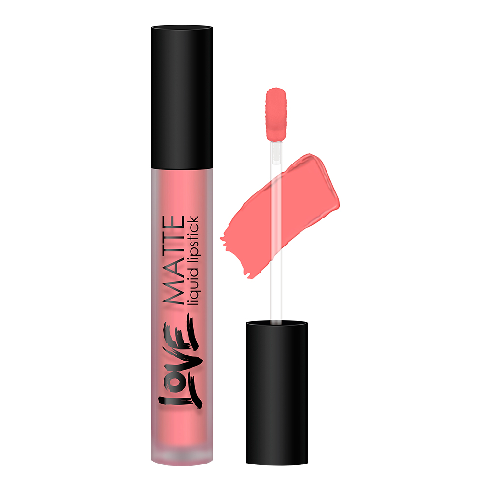 картинка Помада для губ Art-Visage Love Matte жидкая, персиковый беллини, тон 51, 4 мл 