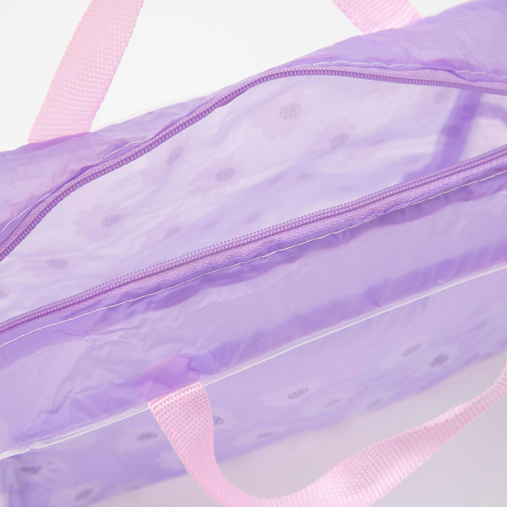 картинка Косметичка 675951 на молнии, сиреневый 