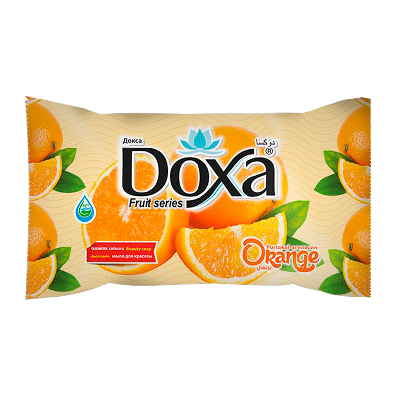картинка Мыло туалетное DOXA FLOW PACK Апельсин, 150 г 
