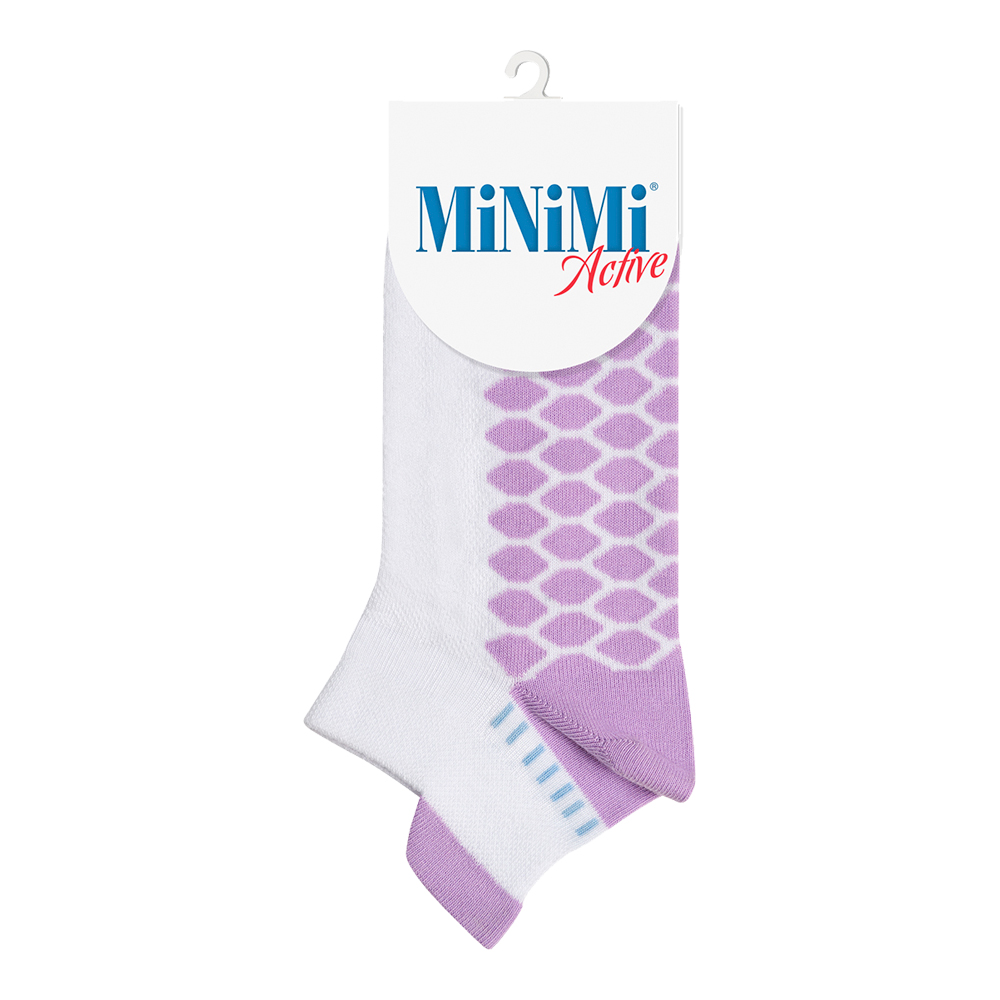 Носки женские Minimi MINI ACTIVE 4501 с фактурной стопой, размер 35-38, bianco (белый)