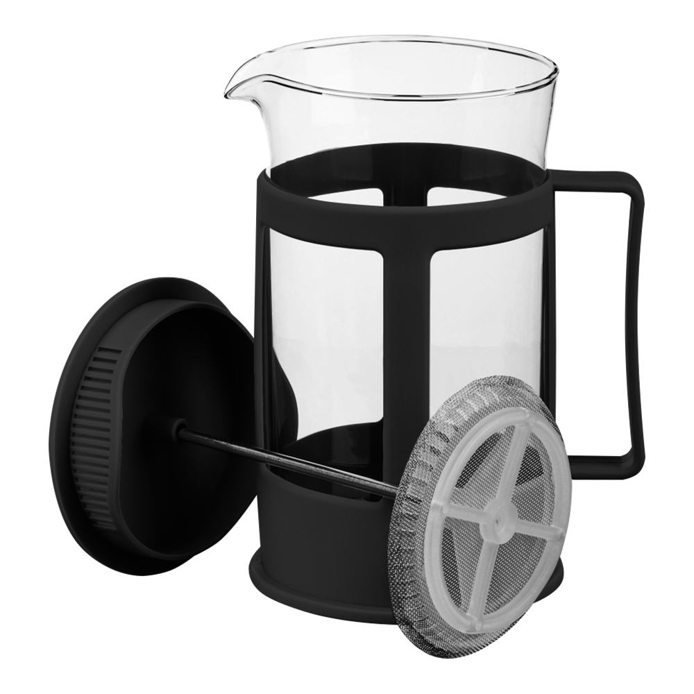 Чайник-пресс CHFP-08 цвет: черный, стекло, 0,6 мл