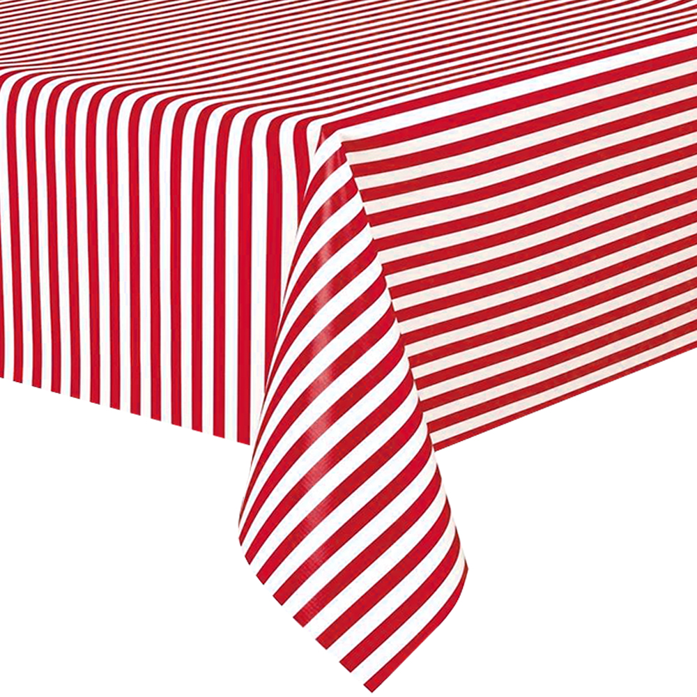 картинка Скатерть SKS-02 в полоску 137*274 см, полиэстер, в ассортименте 