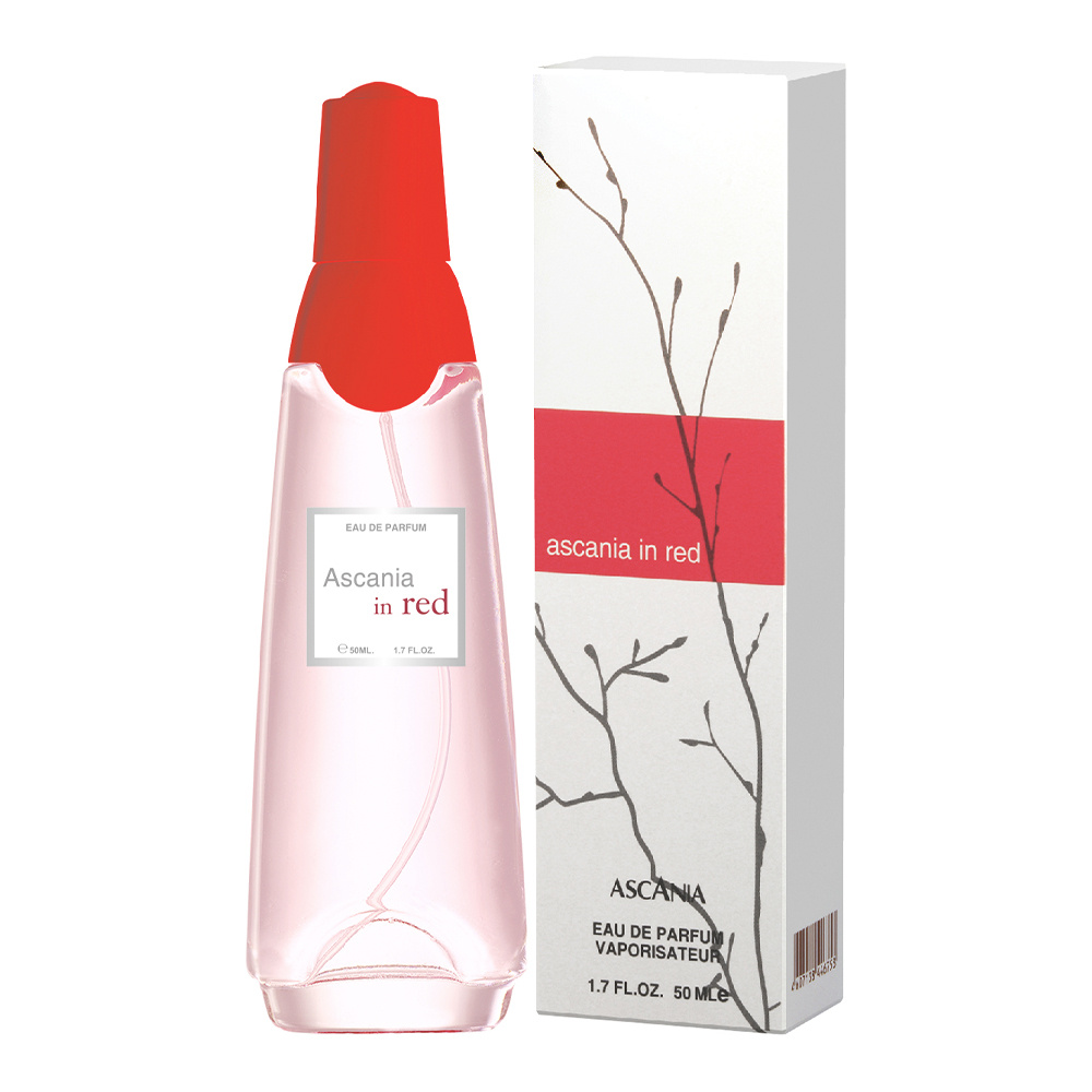 Туалетная вода Аскания в Красном аромат фруктово-цветочный, женская, 50 мл