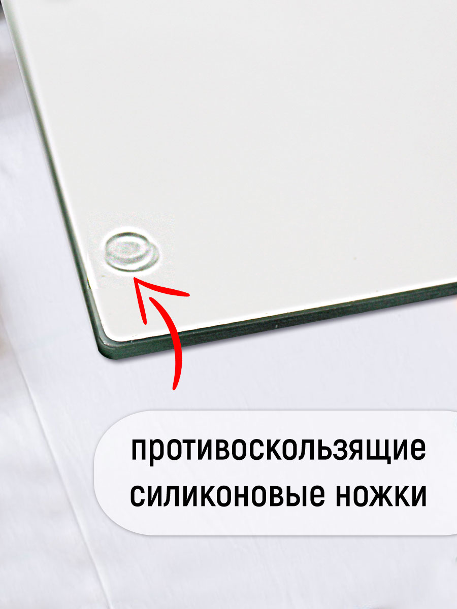 картинка Доска разделочная DRS-01, стекло, фрукты 