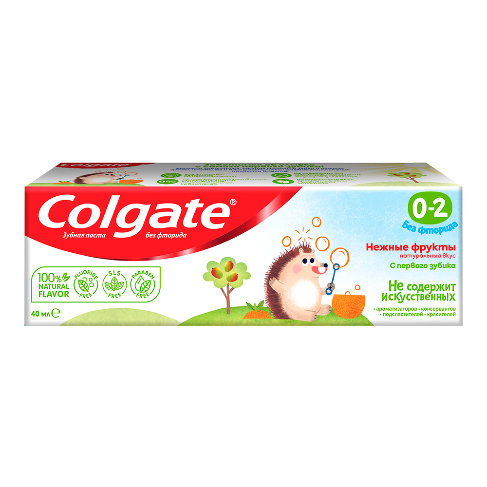 картинка Зубная паста Colgate Премиум 0-2 лет, 40 мл 
