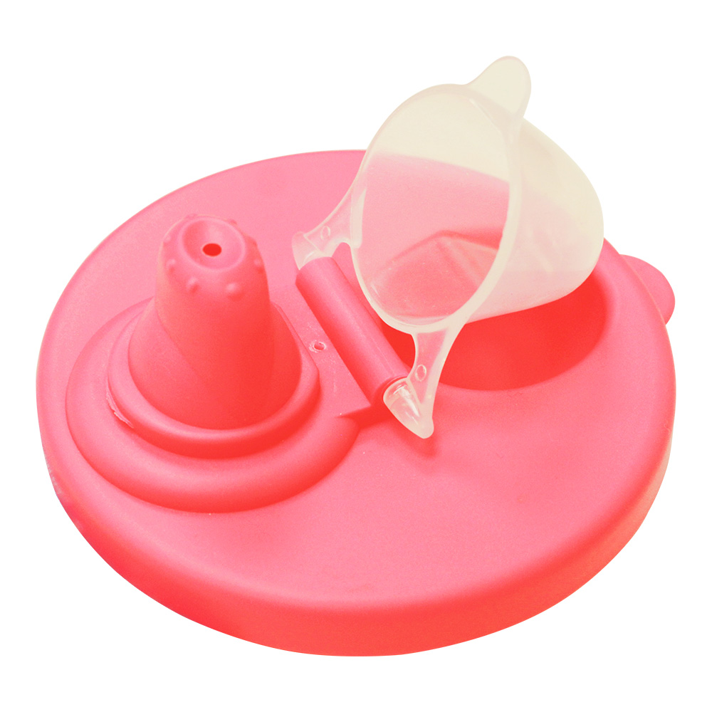 Поильник Е-319 детский пластик с крышкой, 0,3 л