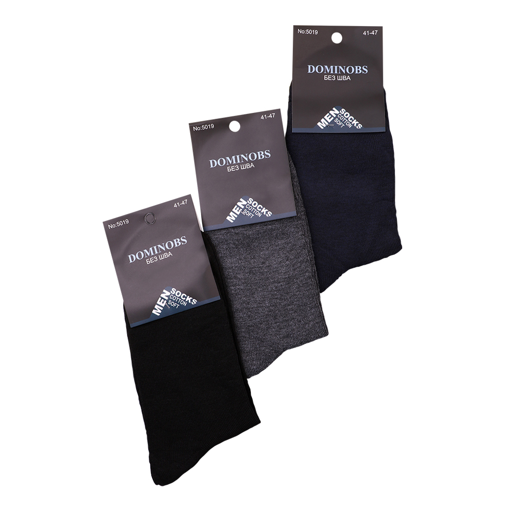 Носки мужские Иваново 5019-К Dominobs, в ассортименте, размер 41-47