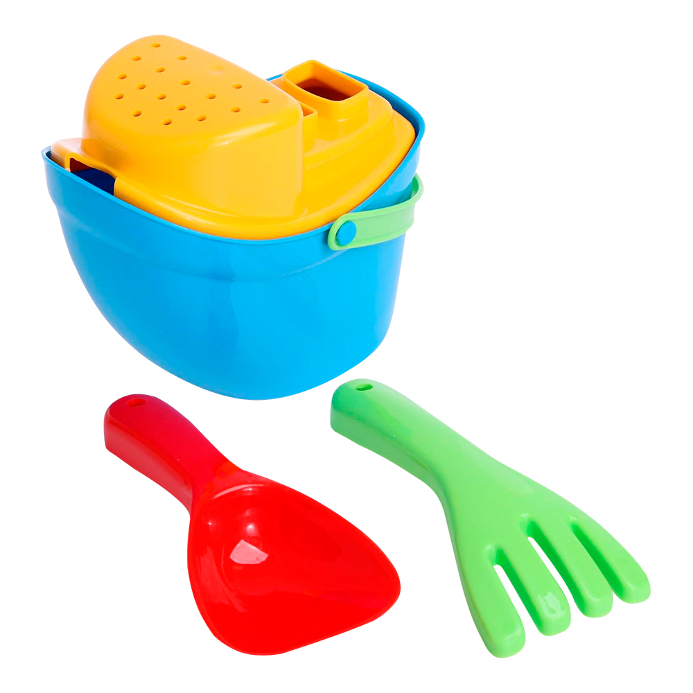 картинка Набор для песочницы 2117681 Пароходик, в ассортименте 