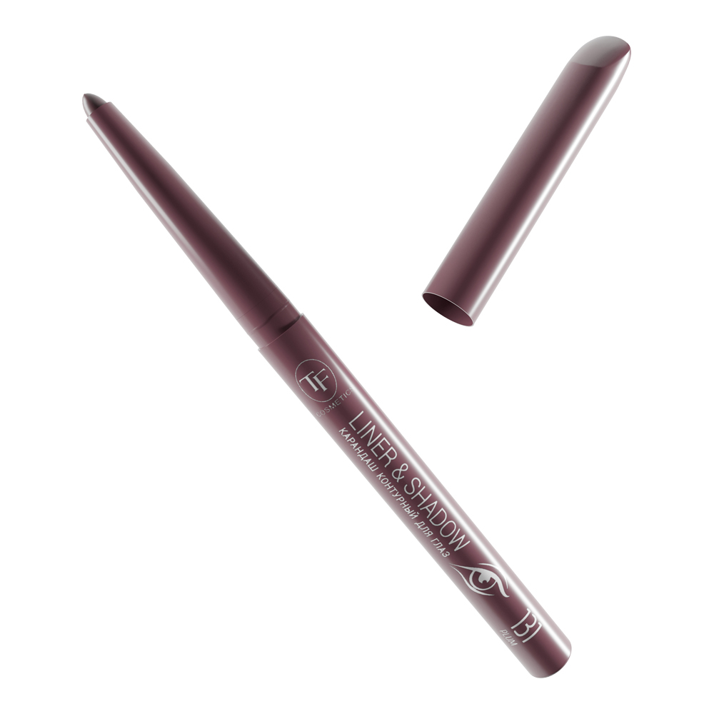 картинка Карандаш для глаз Triumf LINER&SHADOW автоматический, марсала, тон 131 