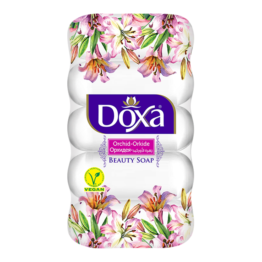 картинка Мыло туалетное DOXA ECOPACK Орхидея 60 гр, 5 шт 