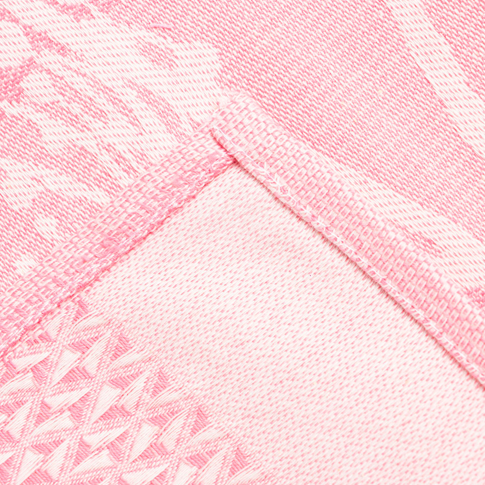 Набор кухонных полотенец Этель 6897143 Одуванчики, ткань вафельное полотно/жаккард, 40*60 см, розовый, 2 шт