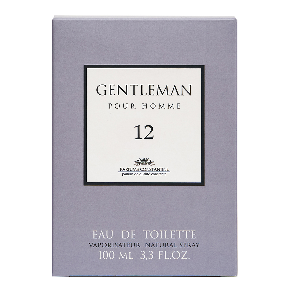 Туалетная вода Gentleman №12 дфужерный аромат, мужская, 100 мл