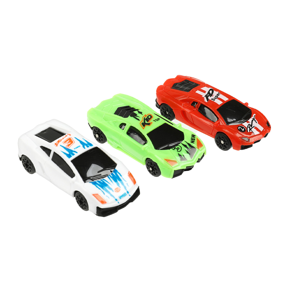 картинка Машина RR-TRK-121-R Технопарк Road Racing, автотрек 3 машинки, 1 петля, пластик, в ассортименте 