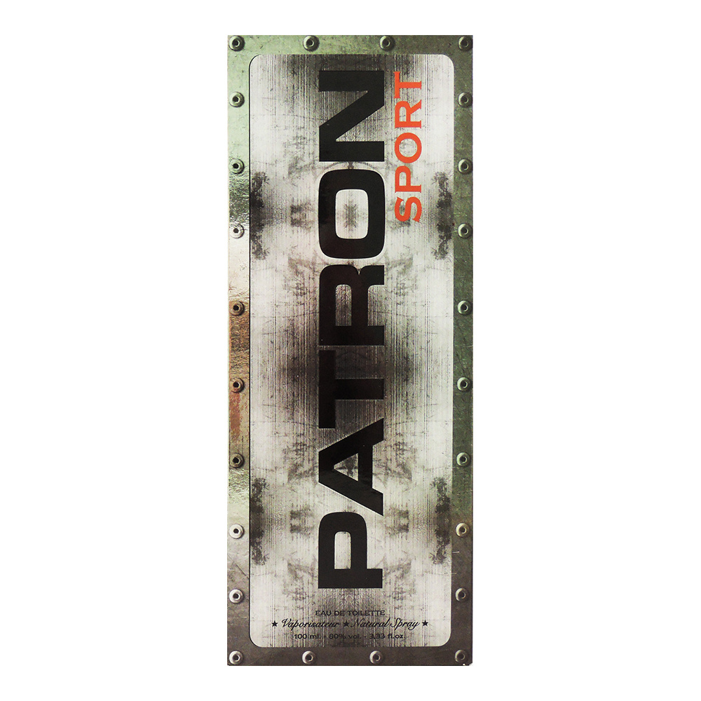 Туалетная вода Patron Sport фужерный аромат, мужская, 100 мл