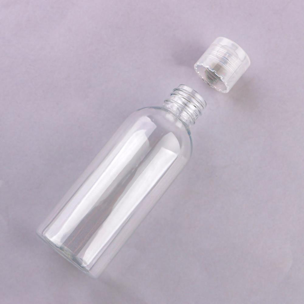 Бутылочка д/хран 3957394, пластик, 85 мл, цвет прозрачный