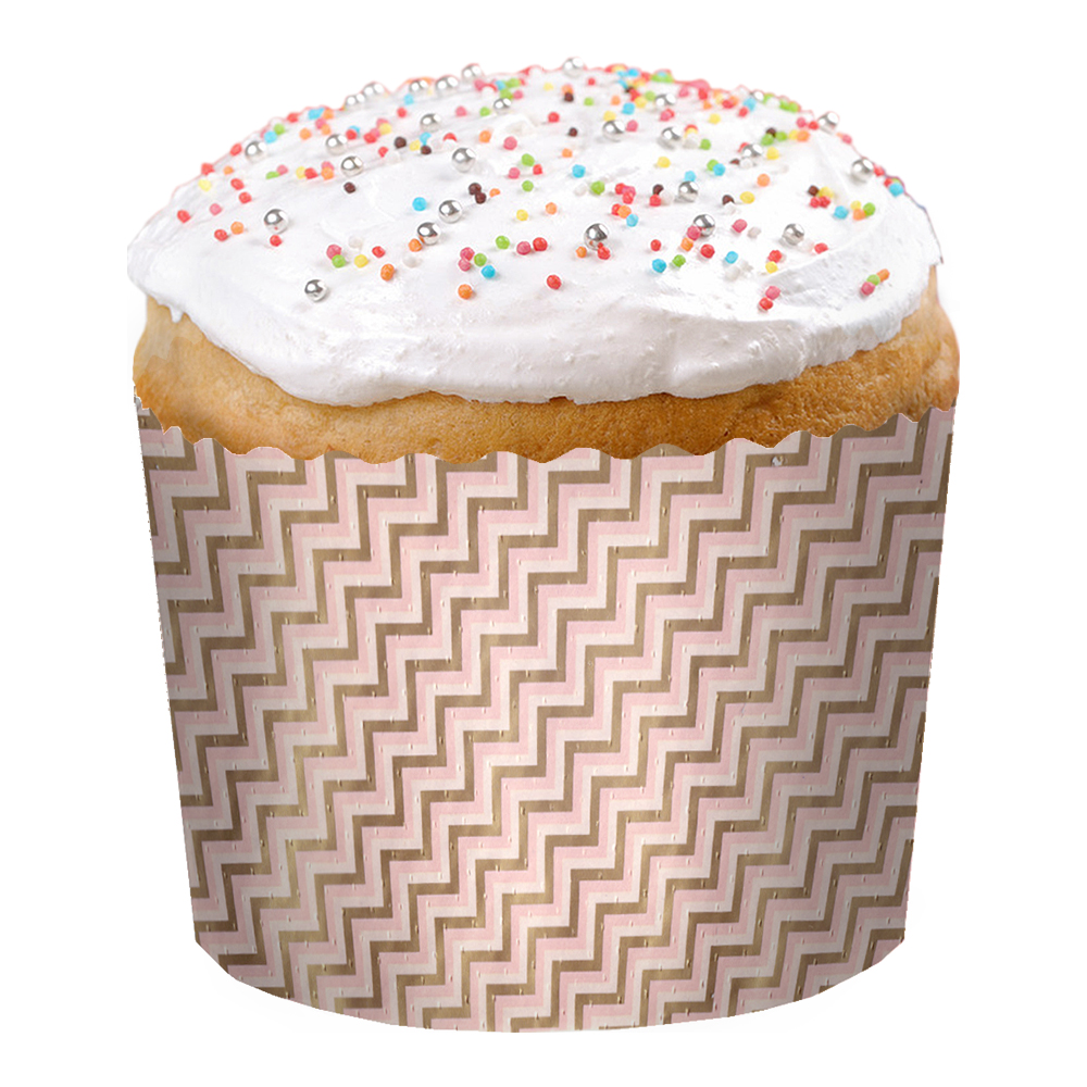 Форма для выпечки бумажная Ромбики 70*85 мм